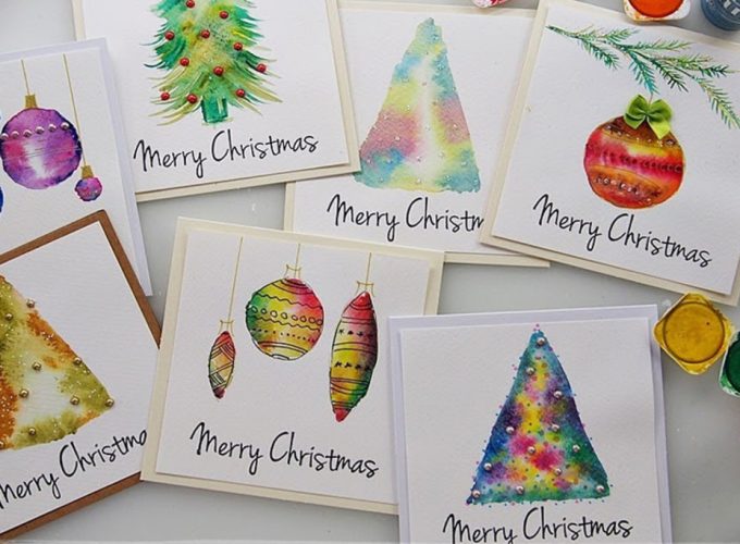 10 Best Christmas Card Ideas Drawing- HabitBomb